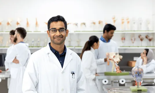 NEET Foundation classes at Benchmark Training Institute, Abu Dhabi