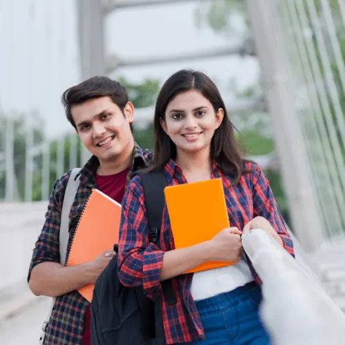 Two students at Benchmark Training Institute